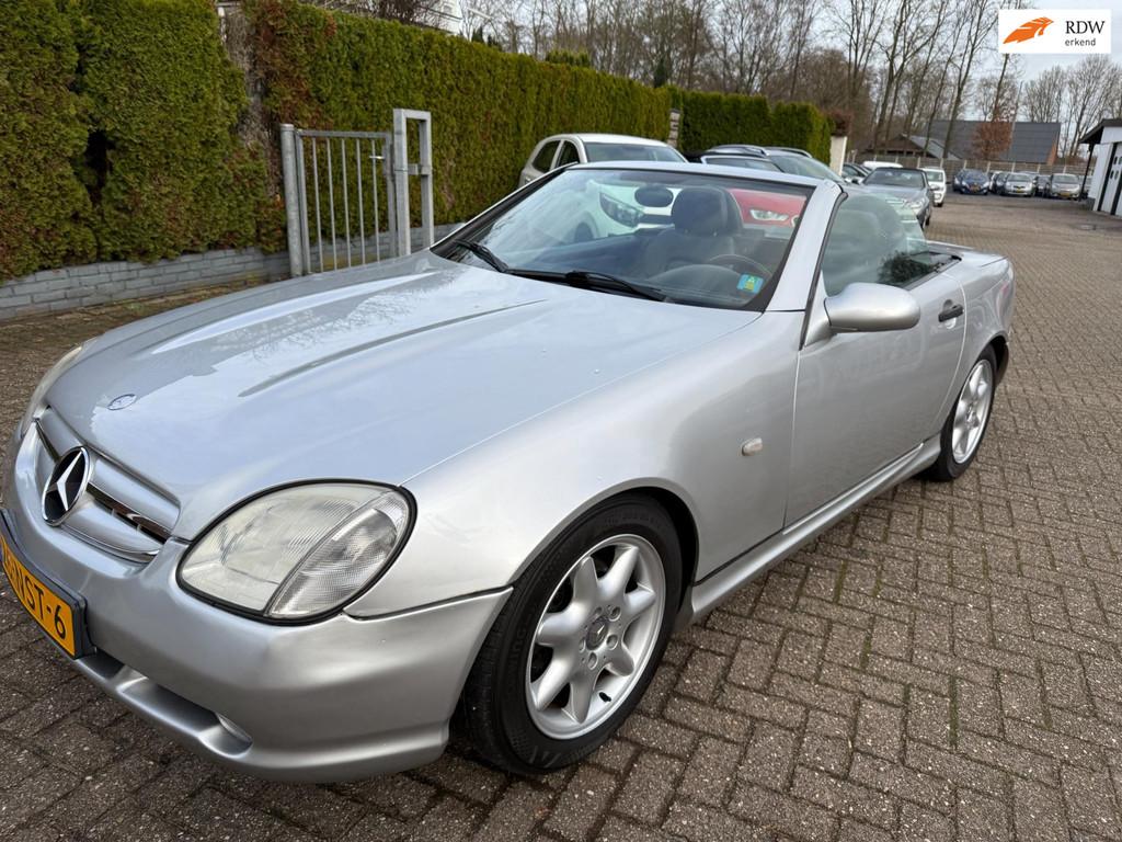 Mercedes-Benz SLK-klasse 230 K AUT. ECC CRUISE LMV AMG UITV., Achterwielaandrijving, Gebruikt, Zwart, 4 cilinders