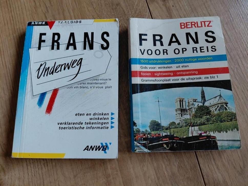 Gratis: Frans onderweg en Frans voor op reis., Europa, Zo goed als nieuw, Reisgids of -boek, H. Massieu; H. Hoogendoorn