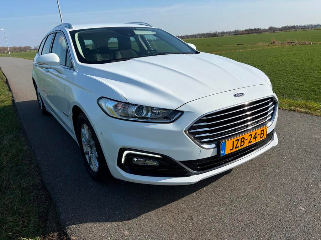 Ford Mondeo Wagon 2.0 IVCT HEV Incl BTW, Auto's, Ford, Stof, Gebruikt, Zwart, 190 pk