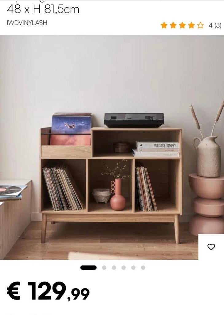 Sweeek vinyl kast nieuw in doos, Ophalen of Verzenden, Nieuw