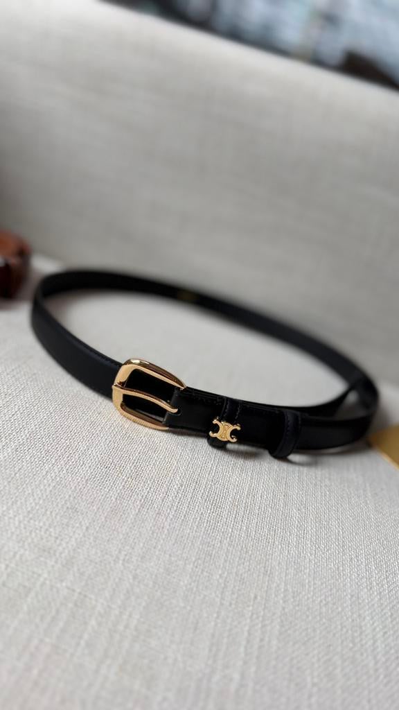 Celine vivienne belt, Kleding | Dames, Riemen en Ceinturen, Ophalen of Verzenden, Nieuw, Zwart, 100 cm of meer