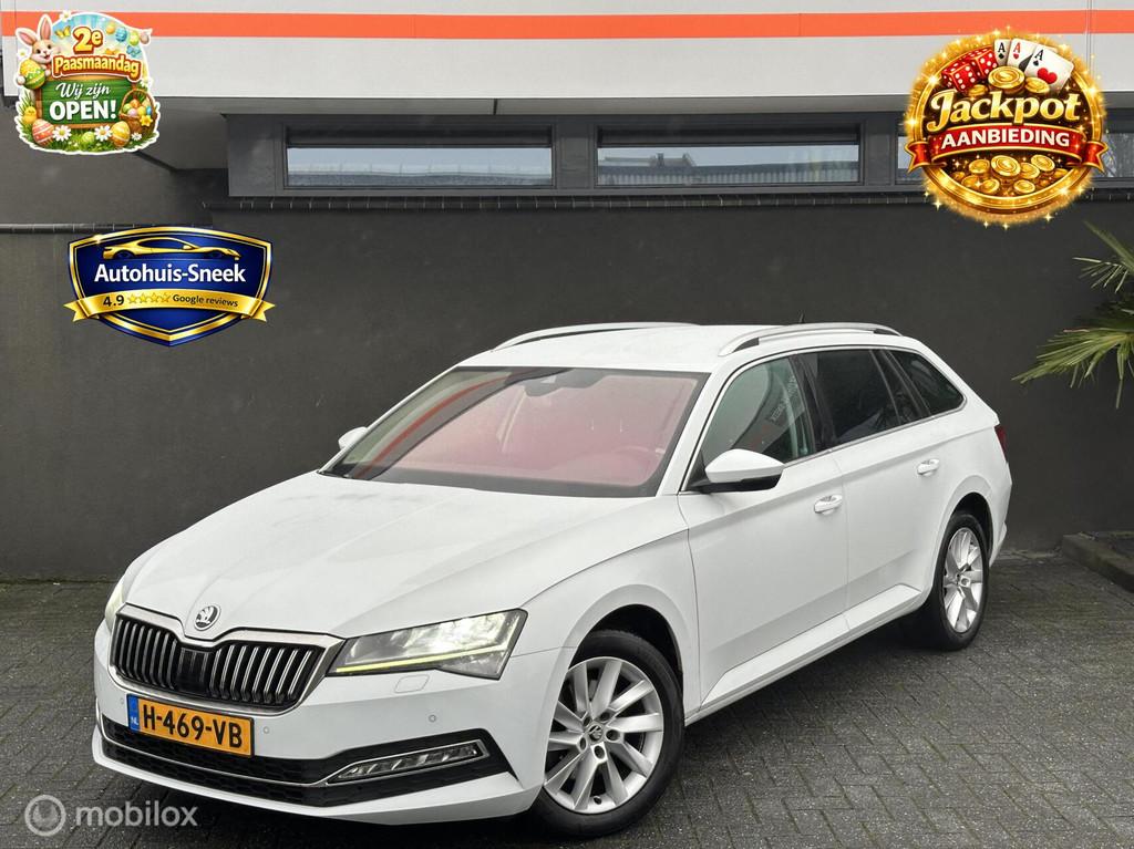 Skoda Superb Combi 1.5 TSI ACT Business Edition| BTW|1e eig., Euro 6, 4 cilinders, 150 pk, Wit