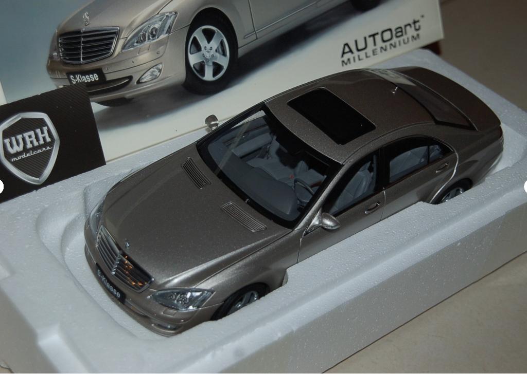 SALE ! 1:18 MERCEDES S KLASSE W221 cubanit Autoart 76176 WRH, Hobby en Vrije tijd, Modelauto's | 1:18, Verzenden, Zo goed als nieuw