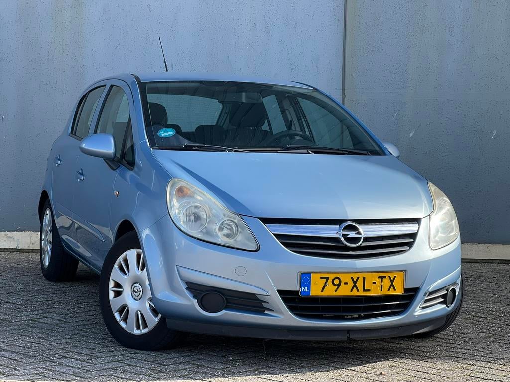 Opel Corsa 1.2 16V 5D WR 2007 Blauw, Voorwielaandrijving, 4 cilinders, Blauw, 1229 cc