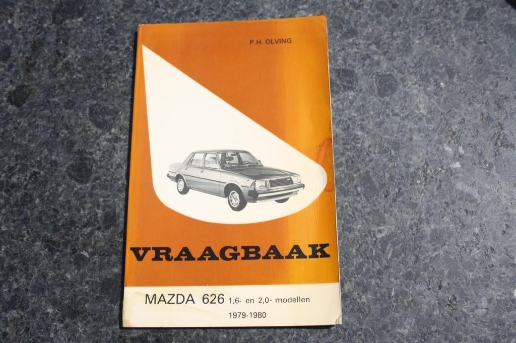 vraagbaak   MAZDA 626    1979 / 1980, Ophalen of Verzenden