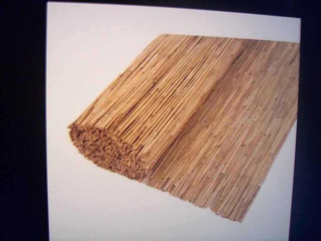 Rietenmat voor balkon, Caravans en Kamperen, Windschermen, Ophalen, Nieuw