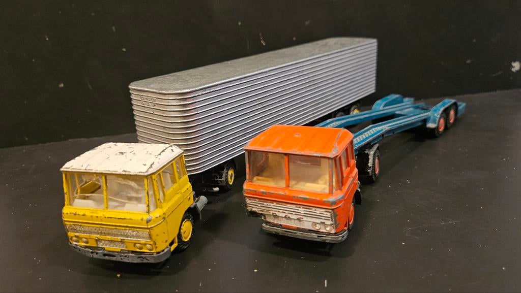 Lion car 2x, Ophalen of Verzenden, Gebruikt, Bus of Vrachtwagen, Lion Toys