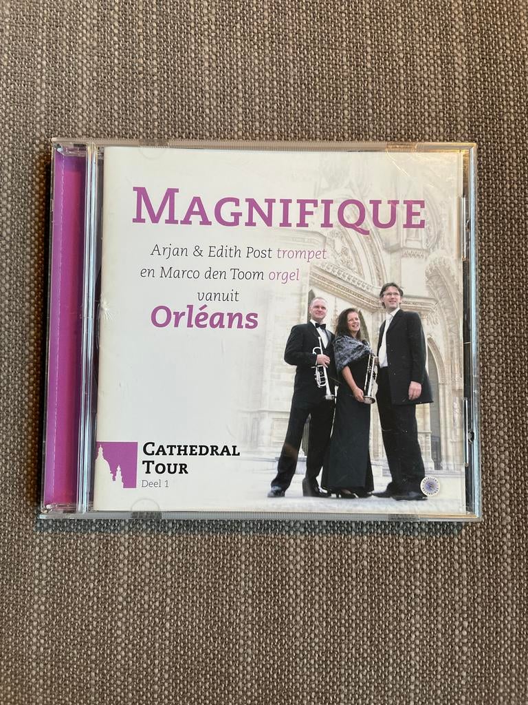Magnifique - Arjan & Edith Post trompet, Marco den Toom orge, Ophalen of Verzenden, Romantiek, Zo goed als nieuw, Orkest of Ballet