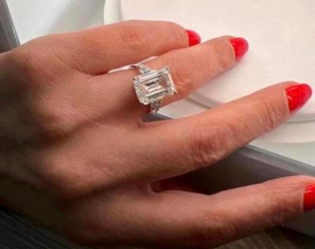 Gouden ring met diamant totaal 3.38ct met IGI certificaat!, Wit, Nieuw, Ophalen of Verzenden, 17 tot 18