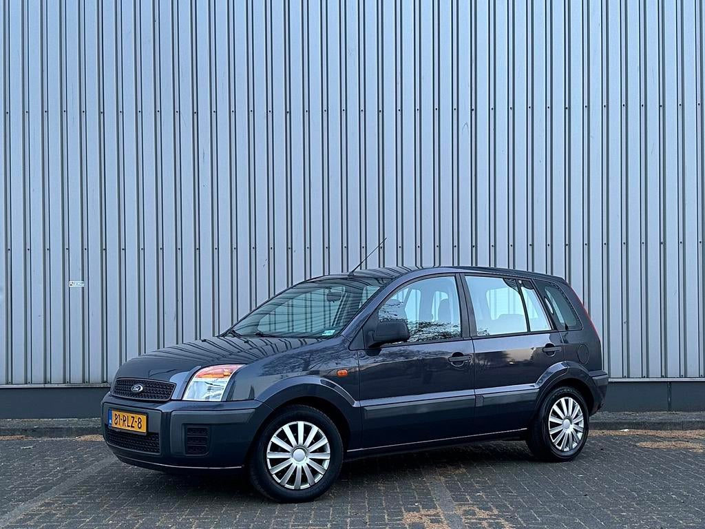 Ford Fusion 1.4 16V 2011 Grijs | Airco | APK | Ruim en hoog, Voorwielaandrijving, 49 €/maand, Origineel Nederlands, Bedrijf