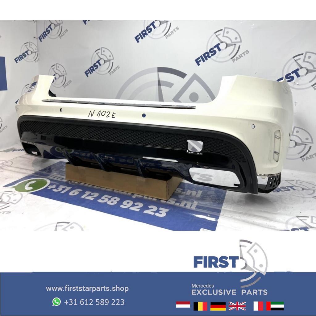 W156 GLA 45 AMG ACHTERBUMPER WIT origineel Mercedes 2013-201, Gebruikt, -, Ophalen of Verzenden, Achter