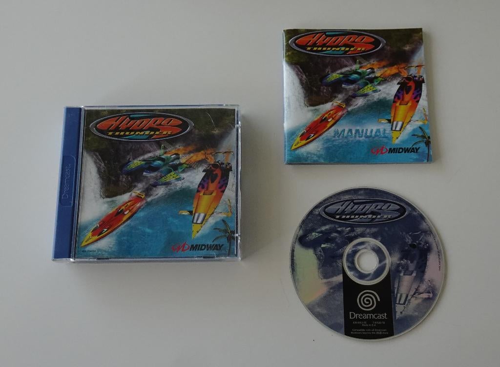 Hydro Thunder compleet voor Sega Dreamcast, Ophalen, 1 speler, Zo goed als nieuw, Vanaf 3 jaar