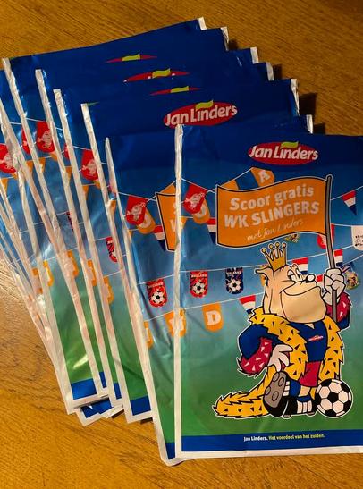 Jan Linders WK Slingers - Nieuw!, Overige supermarkten, Ophalen of Verzenden