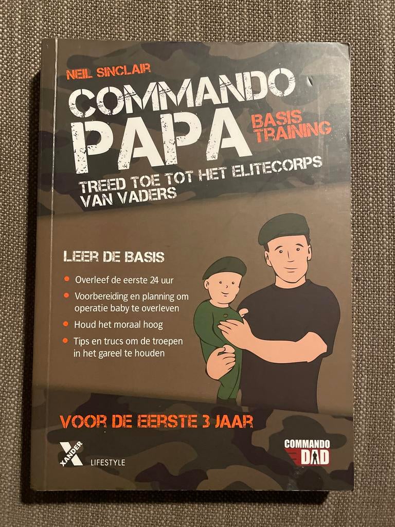 Neil Sinclair - Commando papa, Ophalen of Verzenden, Zo goed als nieuw, Neil Sinclair