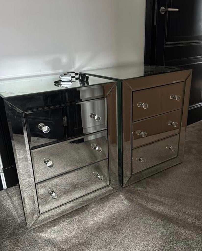 Nachtkastjes Eichholtz, Huis en Inrichting, Slaapkamer | Nachtkastjes, Zo goed als nieuw, 55 tot 70 cm, Ophalen