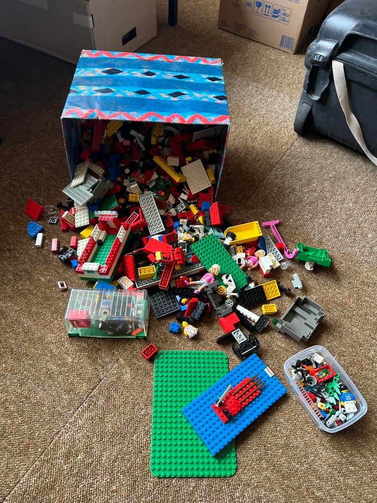 Lego en Playmobil, Ophalen, Gebruikt