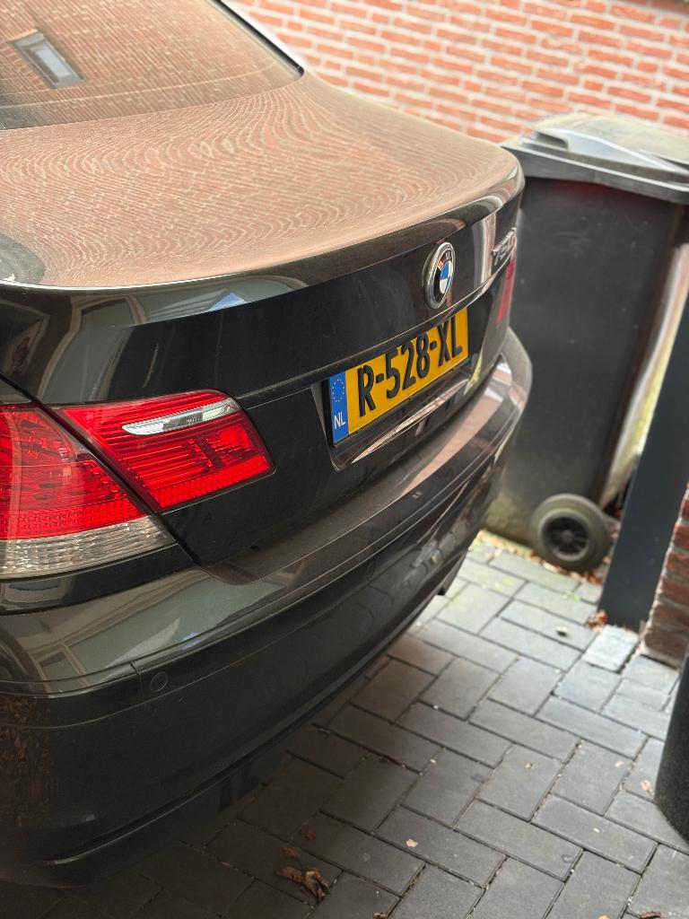 BMW 7-Serie 4.8 I 750 AUT 2006 Zwart, Auto's, Automaat, Euro 5, Achterwielaandrijving, 1885 kg