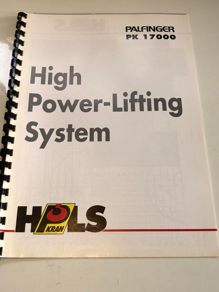 Folder Palfinger kranen, Ophalen of Verzenden, Gelezen, Overige merken