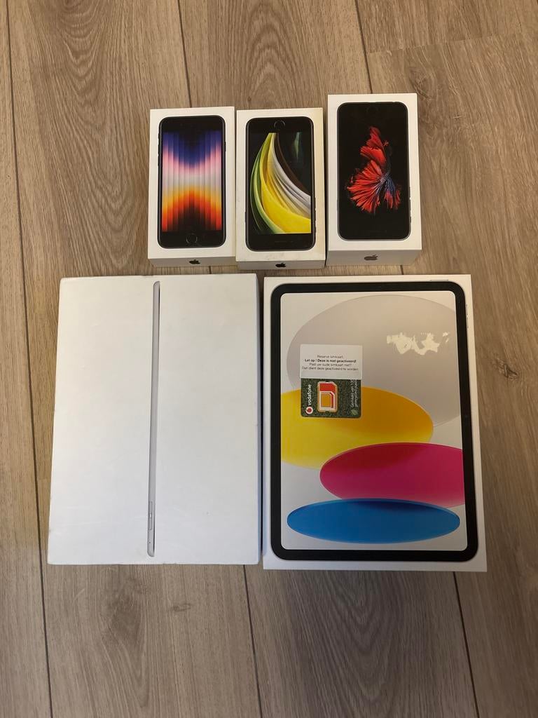 Lege iPad en iPhone dozen, 10 inch, Gebruikt, Apple iPad, Ophalen of Verzenden