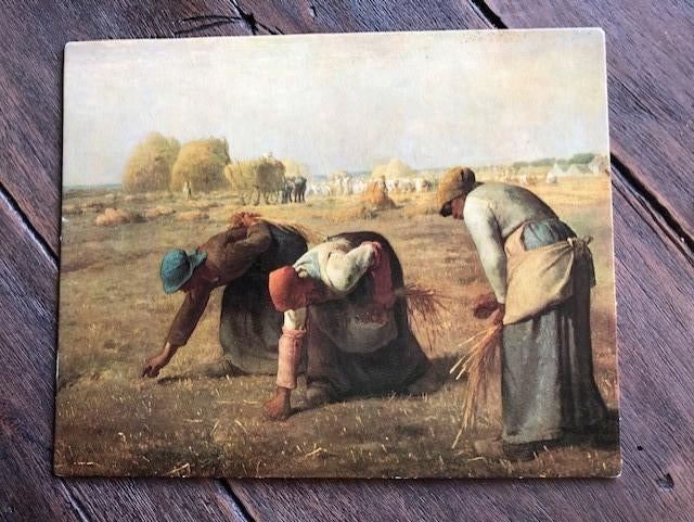 Prent de arenleesters van jean francqois millet, Ophalen of Verzenden, Zo goed als nieuw, Voor 1940, Prent