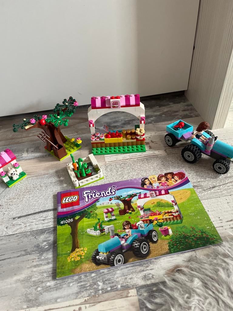 Lego Friends 41026 Sunshine Harvest Set, Ophalen of Verzenden, Zo goed als nieuw, Complete set, Lego