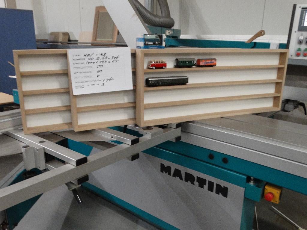 HO -E-GR-306: stofvrije vitrine, wandvitrine. Modelauto 1:43, Overige merken, Treinset, Gelijkstroom of Wisselstroom, Nieuw