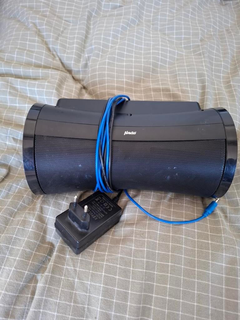 Alecto draadloze/bedrade speaker (incl. AUX kabel), Ophalen of Verzenden