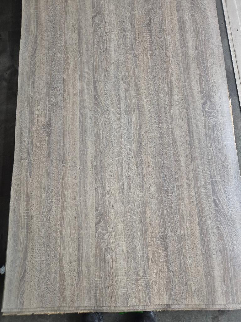 Duropal HPL fineer lichtbruin 250x125 cm 0,8mm dik ( 551 ), Ophalen, HPL, Gebruikt, Nb