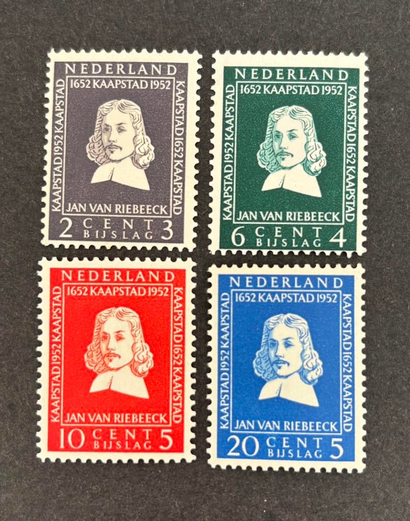 Nvph 578-581 ongebruikt, Postzegels en Munten, Postzegels | Nederland, Ophalen of Verzenden