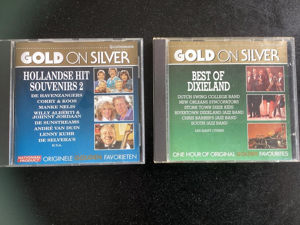 Gold on Silver - Hollandse Hit Souvenirs 2 & Best of Dixiela, Ophalen of Verzenden, Gebruikt
