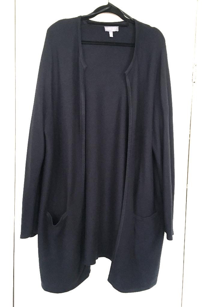 Donkerblauw Vest van Ulla Pöpken Selection, Kleding | Dames, Grote Maten, Ulla Pöpken Selection, Blauw, Trui of Vest, Ophalen of Verzenden