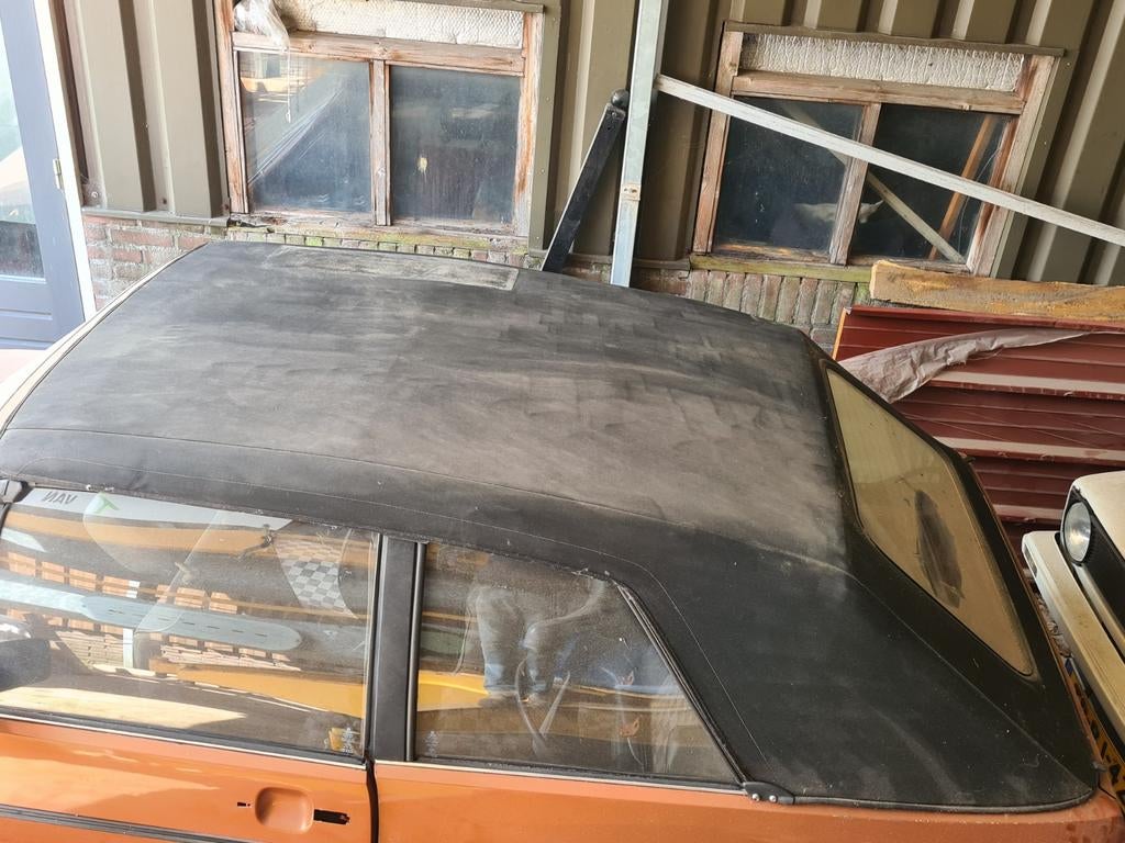 Cabriodak kap golf1 golf 1 cabrio, Ophalen, Gebruikt, Achter, Volkswagen