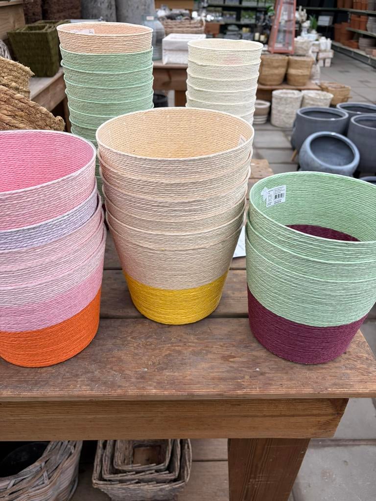 Mandjes partij mix, Ophalen, Kunststof, Rond, Nieuw