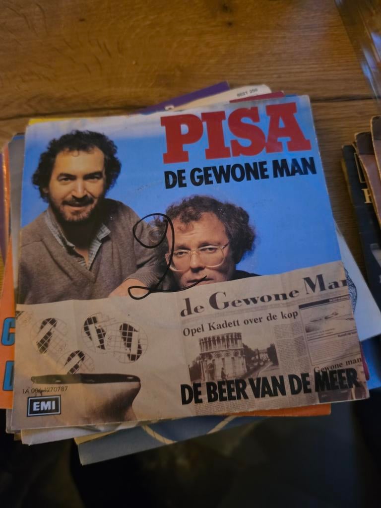 Pisa - De Gewone Man / De Beer Van De Meer (Single), Cd's en Dvd's, Vinyl Singles, Ophalen of Verzenden