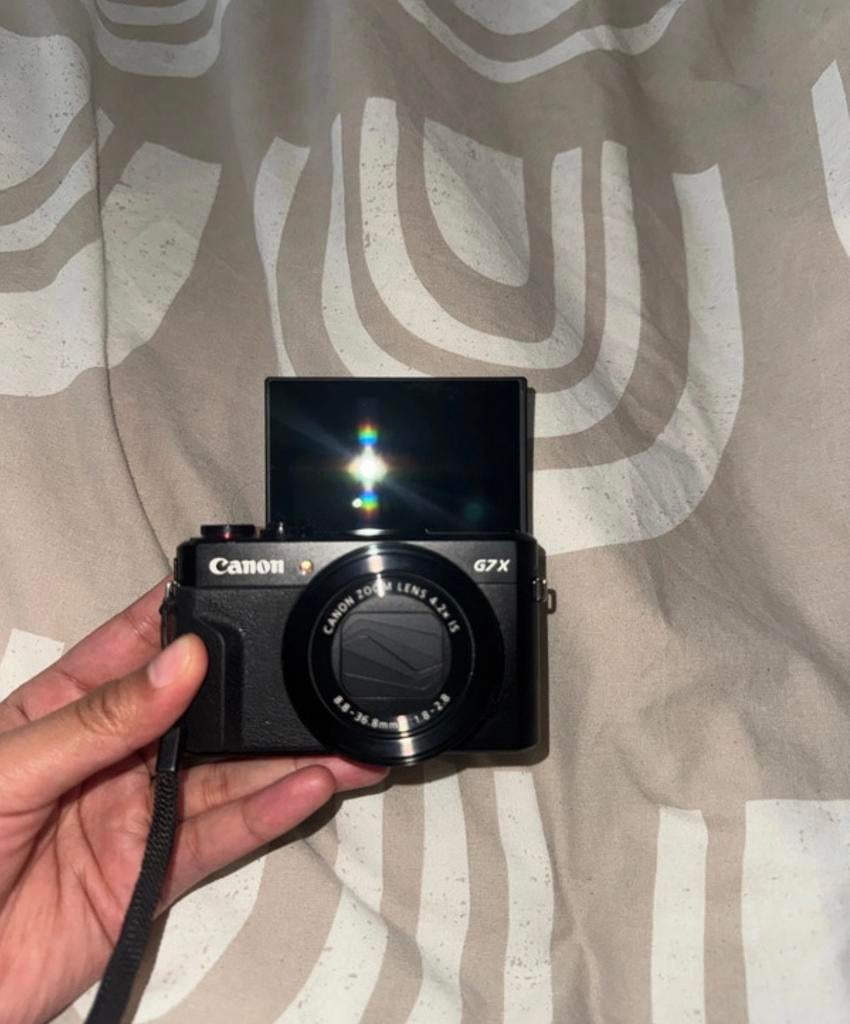 Canon G7X mark ii digitale camera de flits werkt niet, Audio, Tv en Foto, Fotocamera's Digitaal, Gebruikt, Canon, Compact, Ophalen of Verzenden