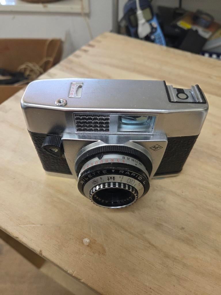 Vintage Agfa Silette Rapid L Compact Camera, Ophalen of Verzenden, Gebruikt, Compact, Overige Merken