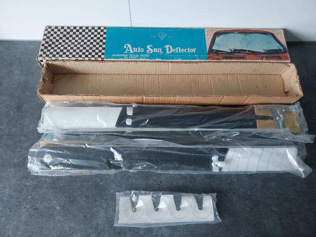 NOS Auto Sun Deflector Metaal VW Kever Mercedes BMW Oldtimer, Ophalen of Verzenden, Nieuw, BMW