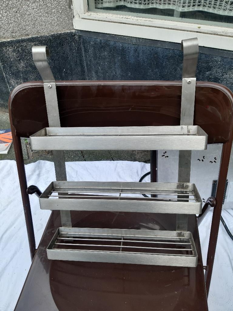 Ikea RVS keukenrekje, badkamer rekje, Ophalen, Zo goed als nieuw