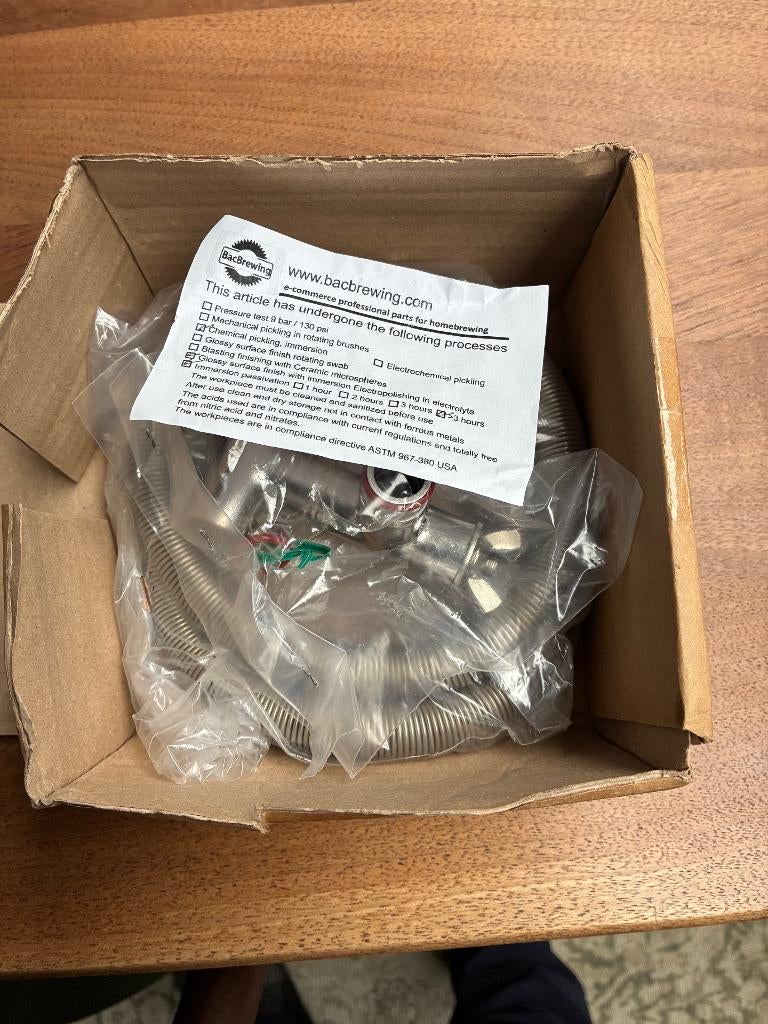 Bacbrewing kit springer voor Speidel Braumeister BM20/50, Ophalen of Verzenden, Nieuw