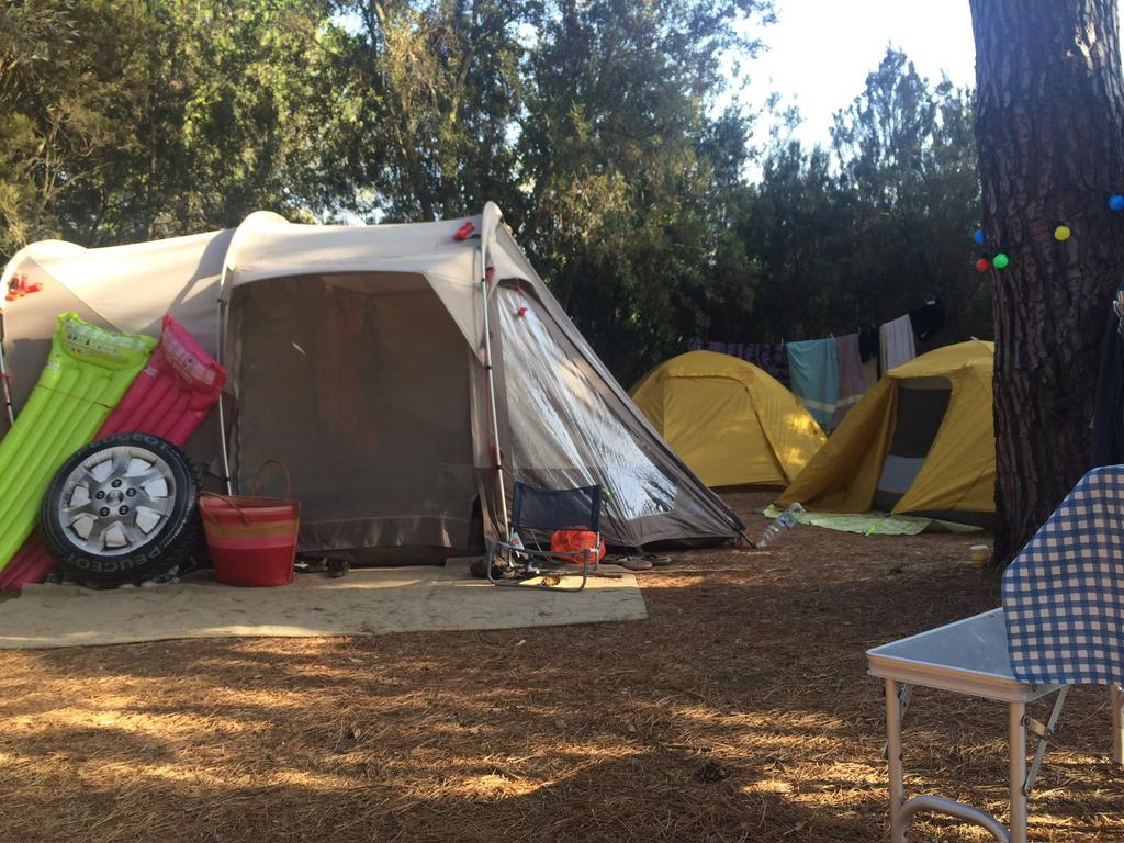 Nomad Bantu 4 air tent, extra 1 pers. slaapcompart. en porch, Ophalen, Gebruikt