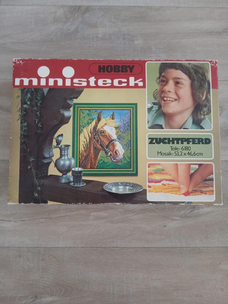 Grote doos met Ministeck, Hobby en Vrije tijd, Ministeck, Ophalen, Gebruikt, Box-set