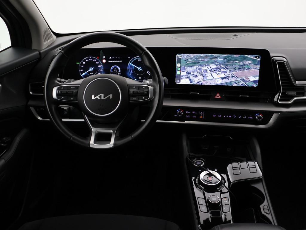 Kia Sportage 1.6 T-GDi HYBRID 230 PK AUT. + ADAPTIVE CRUISE, Stof, Gebruikt, Euro 6, 4 cilinders