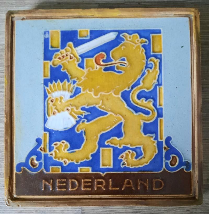 Westraven tegel wapen van nederland, Ophalen of Verzenden