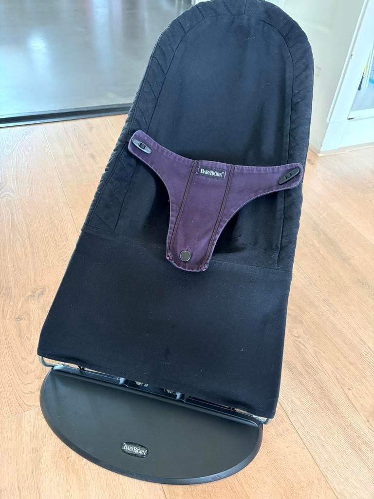 BabyBjörn Wipstoel Blauw, Kinderen en Baby's, Wipstoeltjes, Ophalen, Zo goed als nieuw, Wipstoel, Verstelbaar