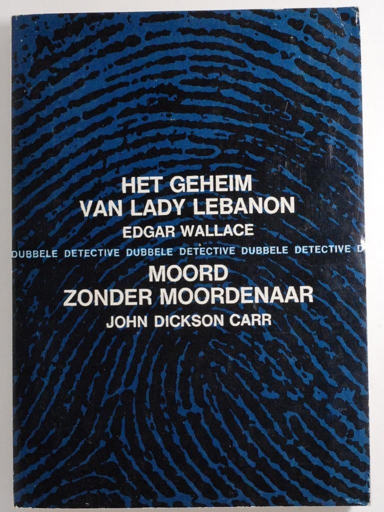 Dubbele detective - Edgar Wallace John Dickson Carr (1969), Boeken, Verzenden, Gelezen