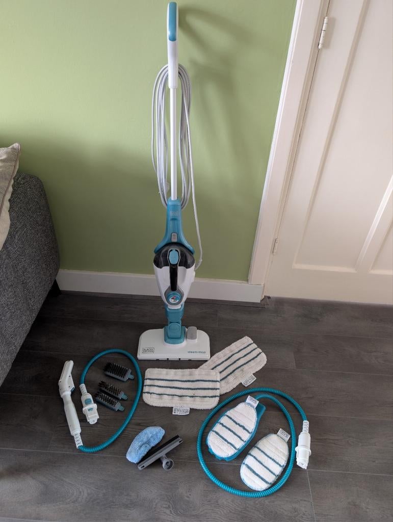 Black + Decker Stoomreiniger - Complete Set, Ophalen