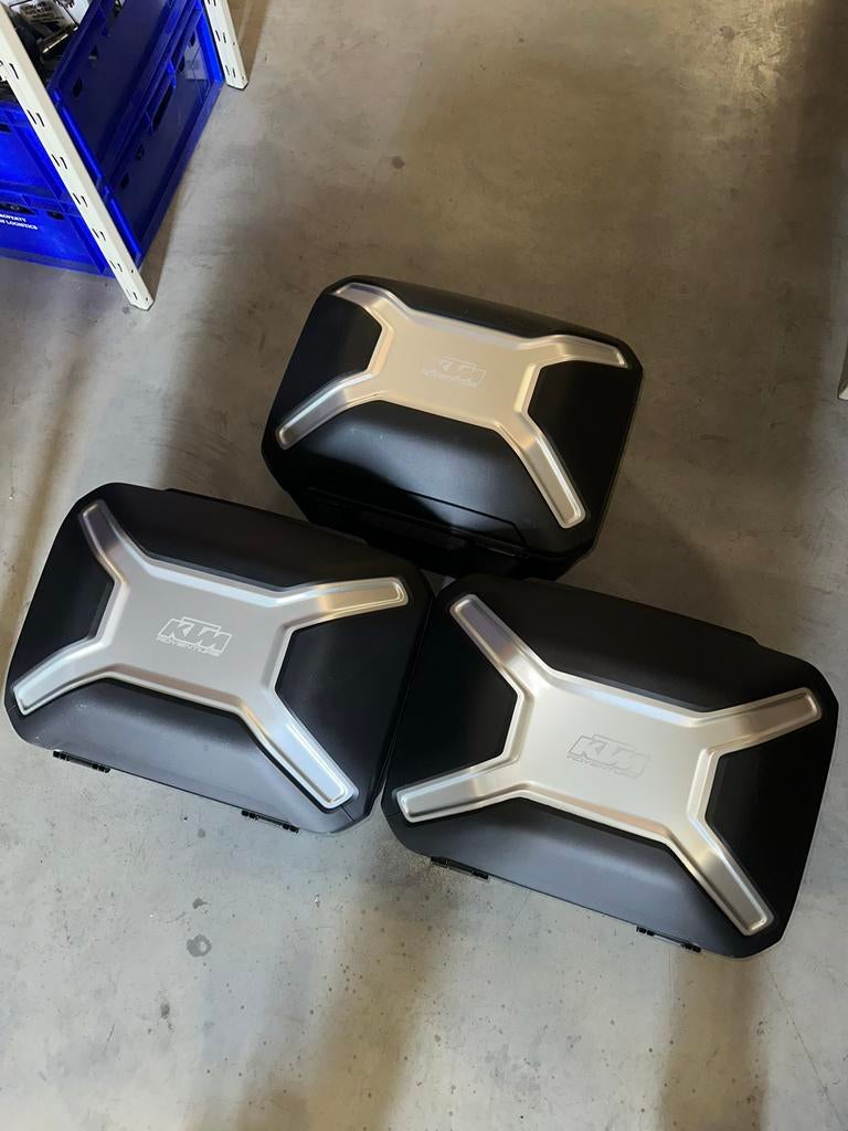 KTM Adventure Koffer Set - Zijkoffers en Topkoffer, Motoren, Accessoires | Koffers en Tassen, Ophalen of Verzenden, Zo goed als nieuw