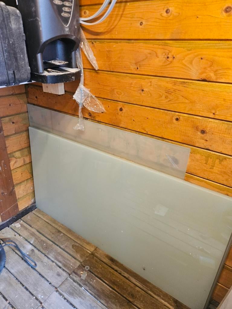 glasplaat ikea schuifdeur, Ophalen