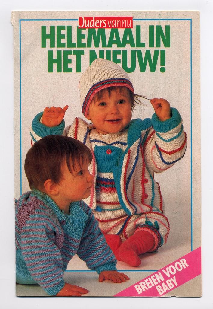 Breien voor baby - breiboekje - maat 68 t/m 86 - jaren '80, Breien en Haken, Ouders van nu, Ophalen of Verzenden, Zo goed als nieuw