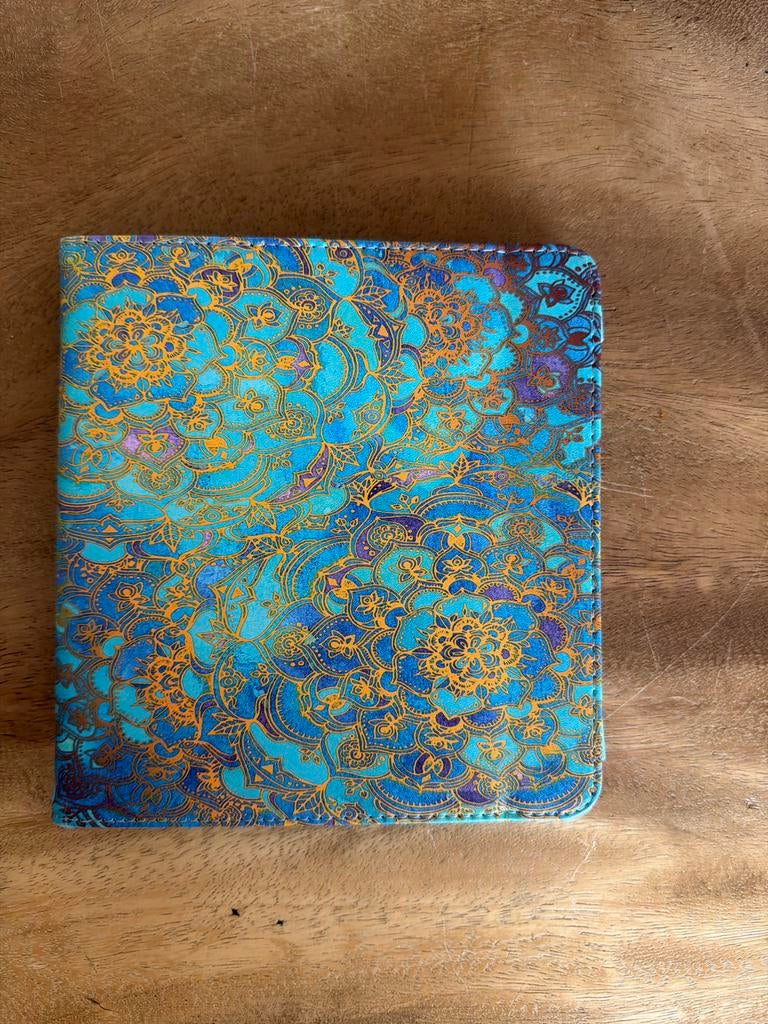 Kobo Libra 2 hoes - Mandala design - Turquoise, Ophalen of Verzenden, Nieuw, 7 inch, 16 GB of meer